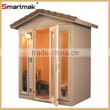 Outdoor sauna tradional sauna room