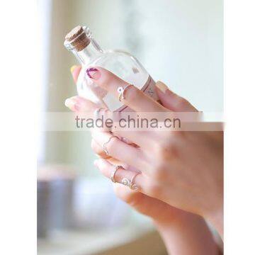 CYW South Korean Style Girl Ring Fashion Christmas Present Girl Jewelry S925 Silver Ring Set photo-2