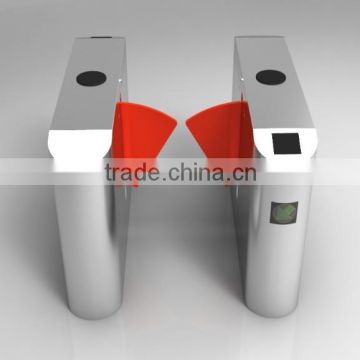 flap turnstile Dual Wings Barrier for entrance Control