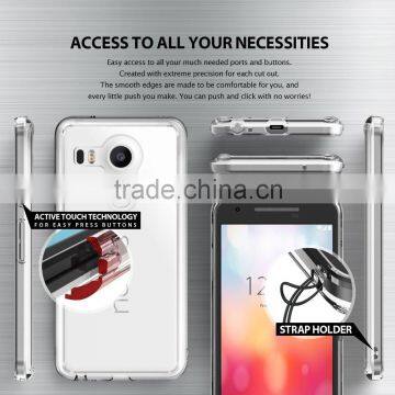 Keno Clear Back Case for LG Nexus 5X Case, Crytal Clear Mobile Phone Case for LG Nexus 5X photo-4