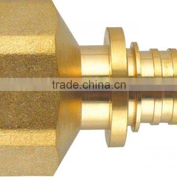 PEX brass fiting/sliding fittings (female straight connector)