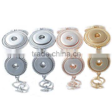2016 Newest Design 18mm Ginger Snap Button Bracelet Pulseras Vintage Snap Bracelets photo-3