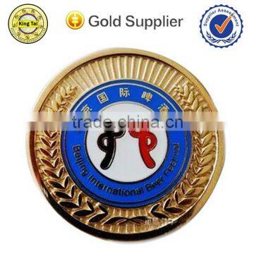 customer high quality wholesale cheap promotion metal gold school lapel pins