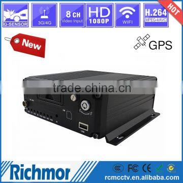 2016 hot sale 4CH hdd 1080p AHD mobile bus dvr with gps 3g 4g,RCM7204 series