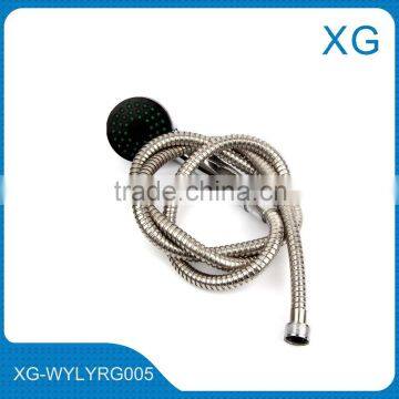 Cheap price flexible extensible brass double lock chromeplated shower hose/Rubbe PVC EPDM inner tube stainless steel shower hose