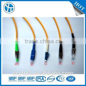 High Quality SC LC FC ST Fiber Optic Pigtail