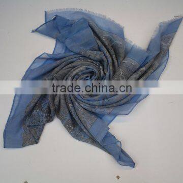 Korean Fashion Flower Printing Scarf OEM Scarves photo-4