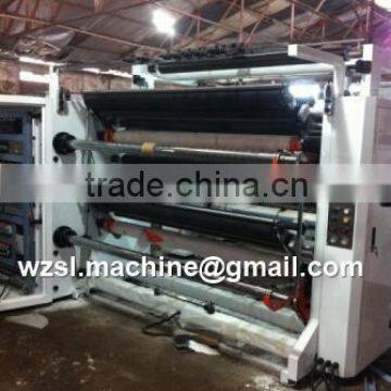 high speed plastic film slitting rewinder machine