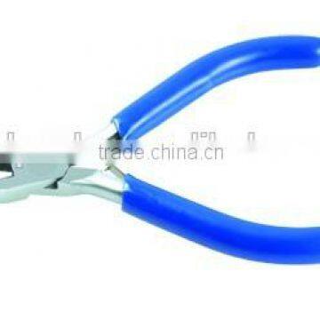 JP0801-01 Lap Joint Long Nose Pliers with cutter and teeth with molded handles