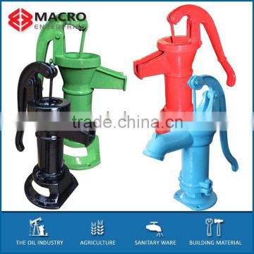 various color painted finishing casted iron garden pumps water pump hand pumps