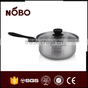 Chinese style single handle Stainless Steel milk pot