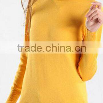 Turtleneck women winter render unlined upper keep warm garment