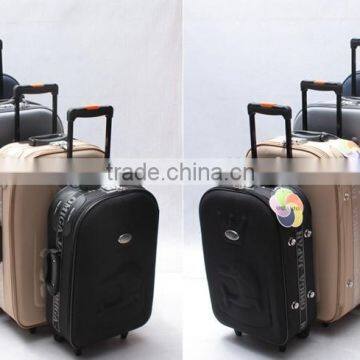 cheap stock stocklot overstock closeout 4pcs EVA outer trolley luggage set