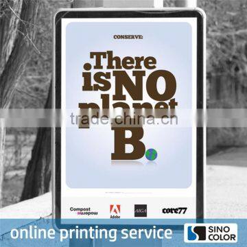 Custom Size Plastic stand poster