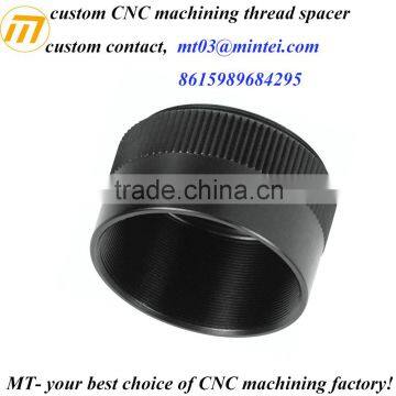Custom Thread Anodized Aluminum Spacer photo-4