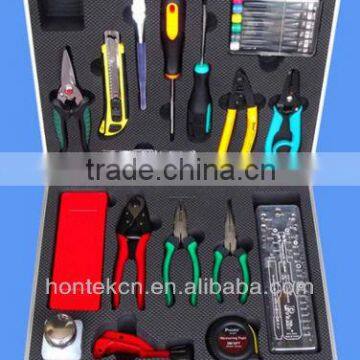 Fiber Optical Cable Inspection tool Kit and Optic Network Maintenance Tool Kit