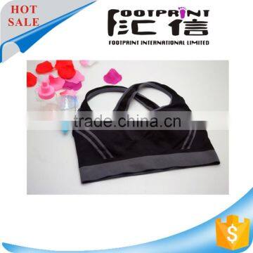 Hot wholesale sexy seamless sport yoga bra lingerie women underwear