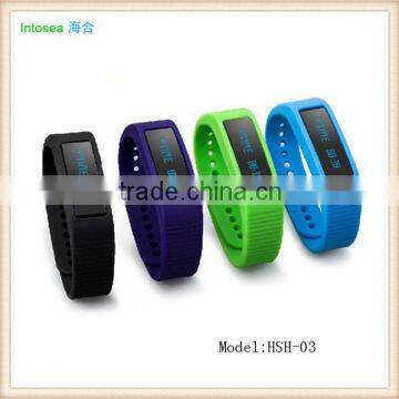 2015 new fashion health pedometer smart bracelet