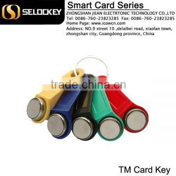 hot selling colorful ibutton DS1990 TM memory card free sample(TM199A-F5)