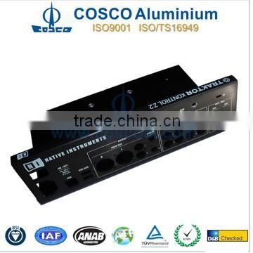 COSCO OEM color anodizing Aluminum Panel for Audio,Video,etc