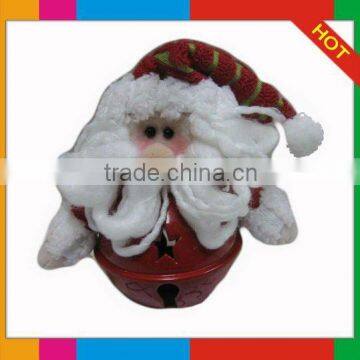 Christmas Decoration RT11A-8353A 4.5" santa bell hanger