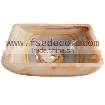 Rectangular Natural Marble Bathroom Stone Basin FSE-STS-DS159