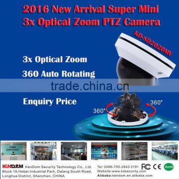 Kendom HD Network AHD Bullet Style Camera Color Night Vision 1080p Alarm Camera With Siren Function photo-6