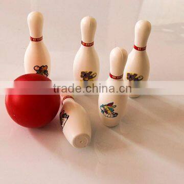 Wholesale plastic sports toys bowling with 10 bowling pins