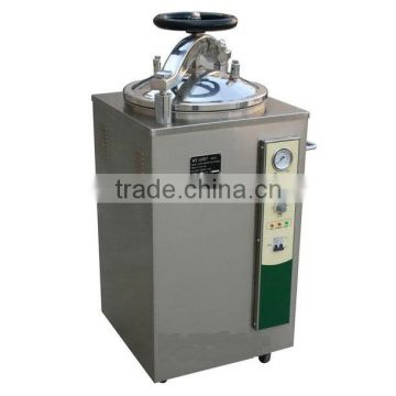 Laboratory vertical autoclave steam sterilizer