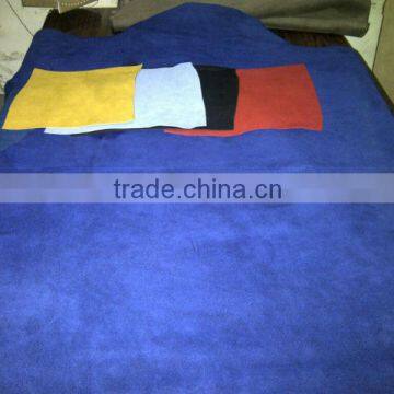 COW SUEDE FINISHED LEATHER