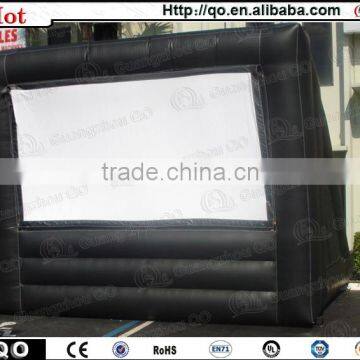 Waterproof customized advertising inflatable rear projection screen