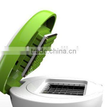 2015 New Arrival 3 in 1 Plastic Garlic Chopper Garlic Press photo-3
