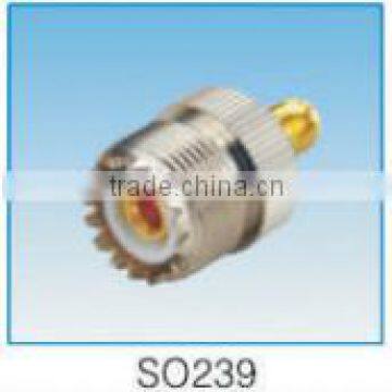 so239 connector, various antenna coaxial cable adapter connector, RG6 RG11 RG58 RG59 RG174 LMR400 uhf connector