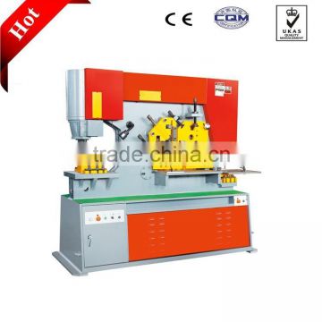 Radius corners cutting machine ironworker