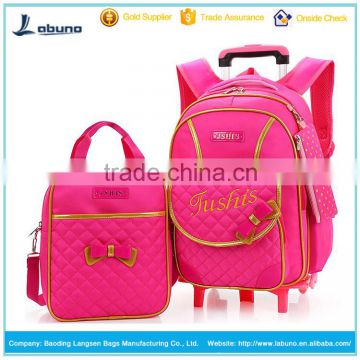 Waterpoof Student Bag Kids Trolley School Bag Cheap Bags for Children