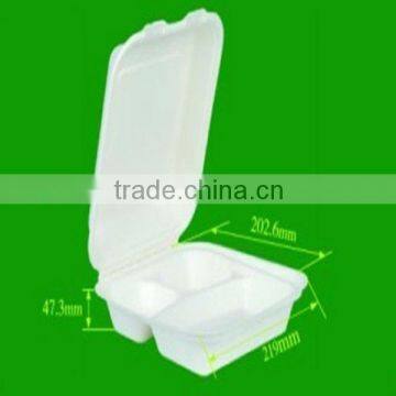 100% Eco-friendly and Biodegradable Sugarcane Pulp Food Box