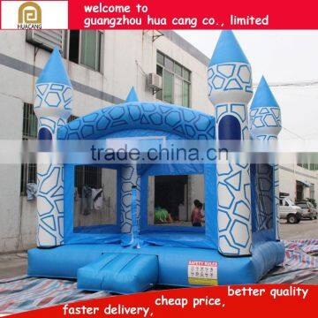 High quality castle shape inflatable bouncer for kids