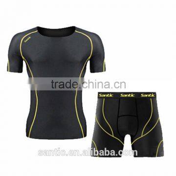 2014 Hot Selling Men underwear Compression Shirts /Running suits spot goods