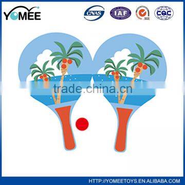 Customized top quality good beach racket toy