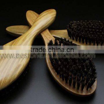 Custom Sandal Wood Hair Brush With Bristle photo-4