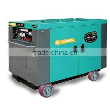 KAMA 18.75kva Single phase small diesel generator silent type