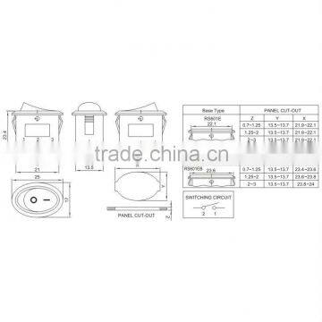 High Quality Rocker Switch T125 photo-2
