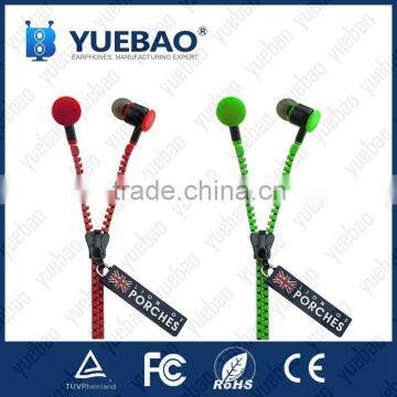 Custom Zipper Earphone