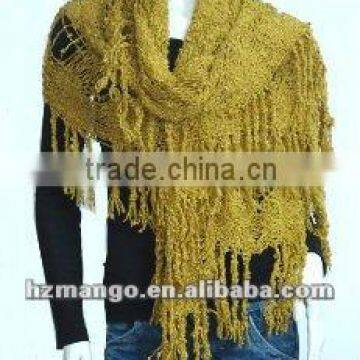Latest fashion big size Kniting Crochet shawl