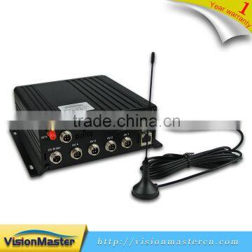 Hard Disk 4ch 720P Bus Truck Mobile Ahd DVR With 3G 4G Wifi Gps