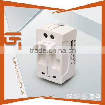 Multi Universal Socket Type Travel Adapter With USB photo-4