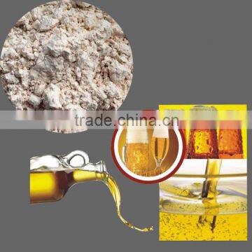 Diatomaceous earth for beer