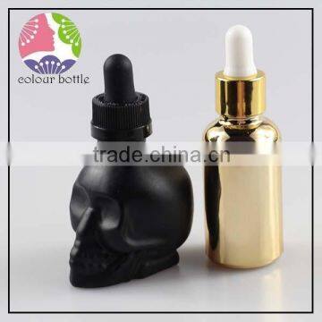Trade Assurance HD NEW Design Custom Black 30ml Glass Dropper Bottles With Childproof Dropper for Ejuice photo-2