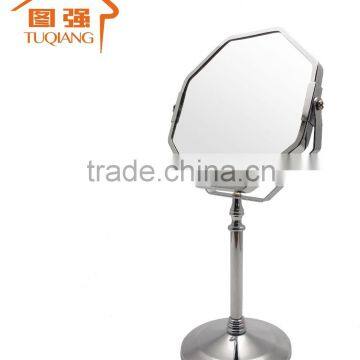 Bathroom makeup chrome plating table mirror