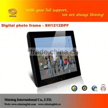 SH1212DPF lcd led high resolution digital picture viewer